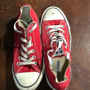 Red Converse All Star Low